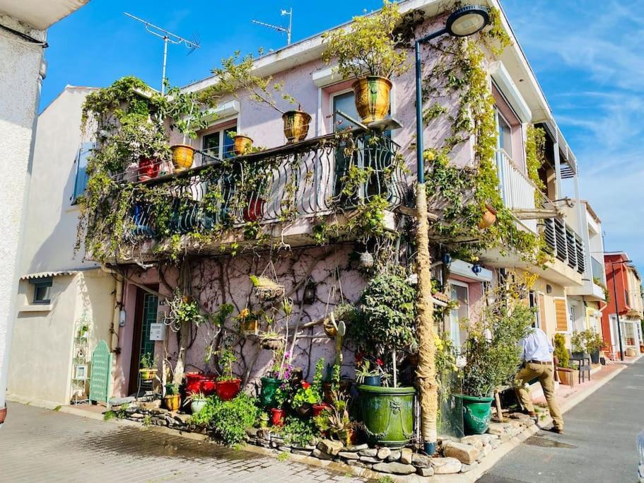 セット"Le Jardin" Superbe T2 Parking, Clim & Terrasse !アパートメント エクステリア 写真