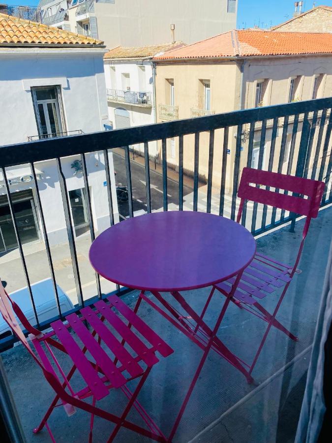 セット"Le Jardin" Superbe T2 Parking, Clim & Terrasse !アパートメント エクステリア 写真
